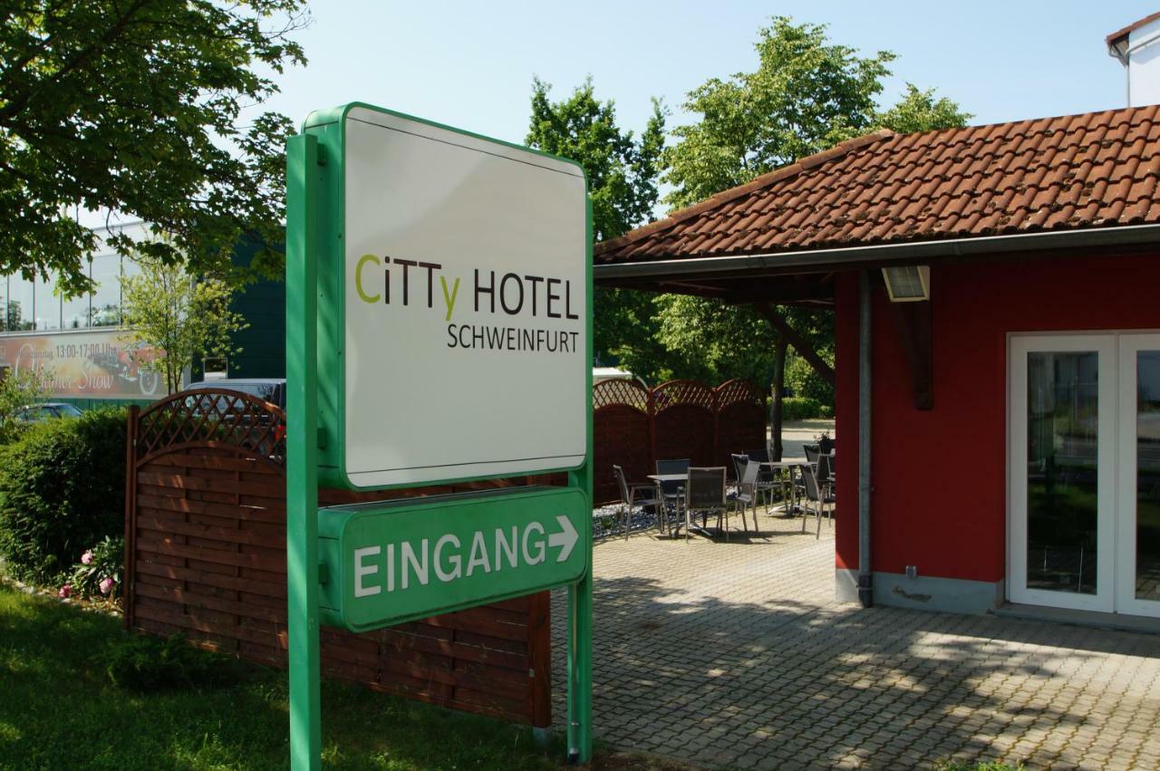 Citty Hotel Schweinfurt Buitenkant foto